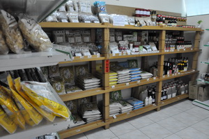 奇岩社區的取貨站,是主婦聯盟消費合作社第一個設立在社區的據點。